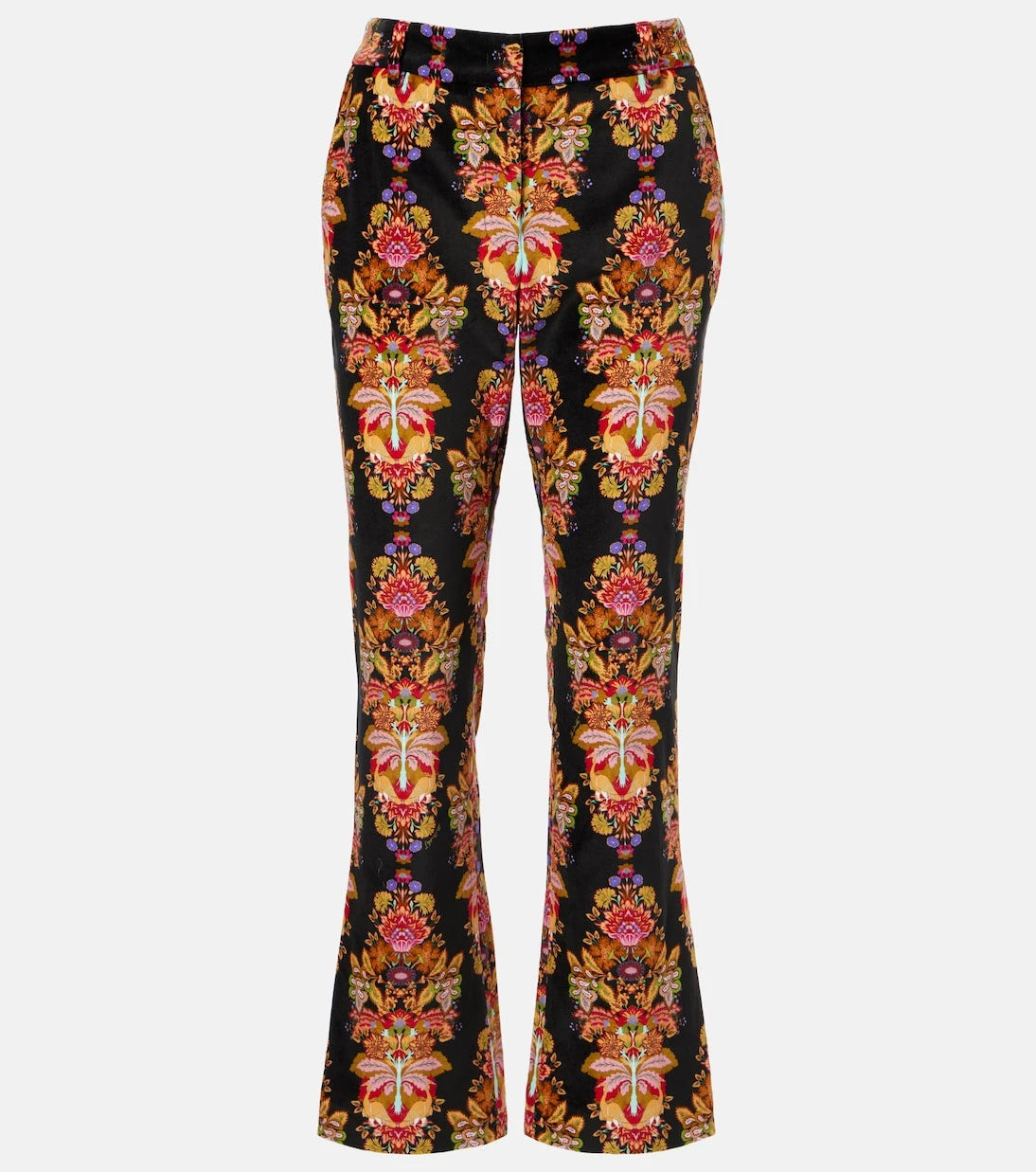 La DoubleJ - 24/7 printed cropped cotton flared pants