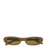Saint Laurent Brown Acetate SL 557 Sunglasses