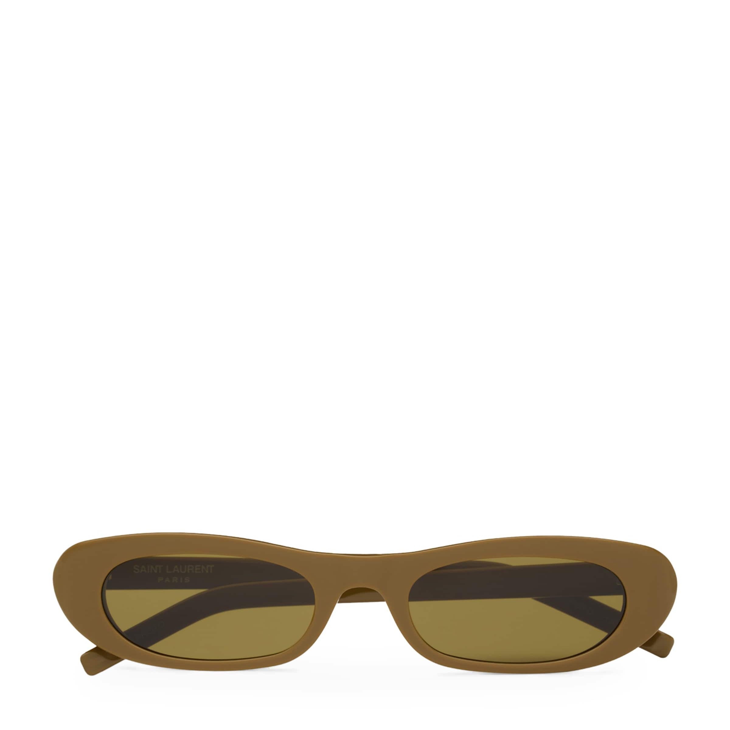 Saint Laurent Brown Acetate SL 557 Sunglasses