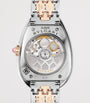 Bvlgari Stainless Steel, Rose Gold and Diamond Serpenti Seduttori Watch 34mm
