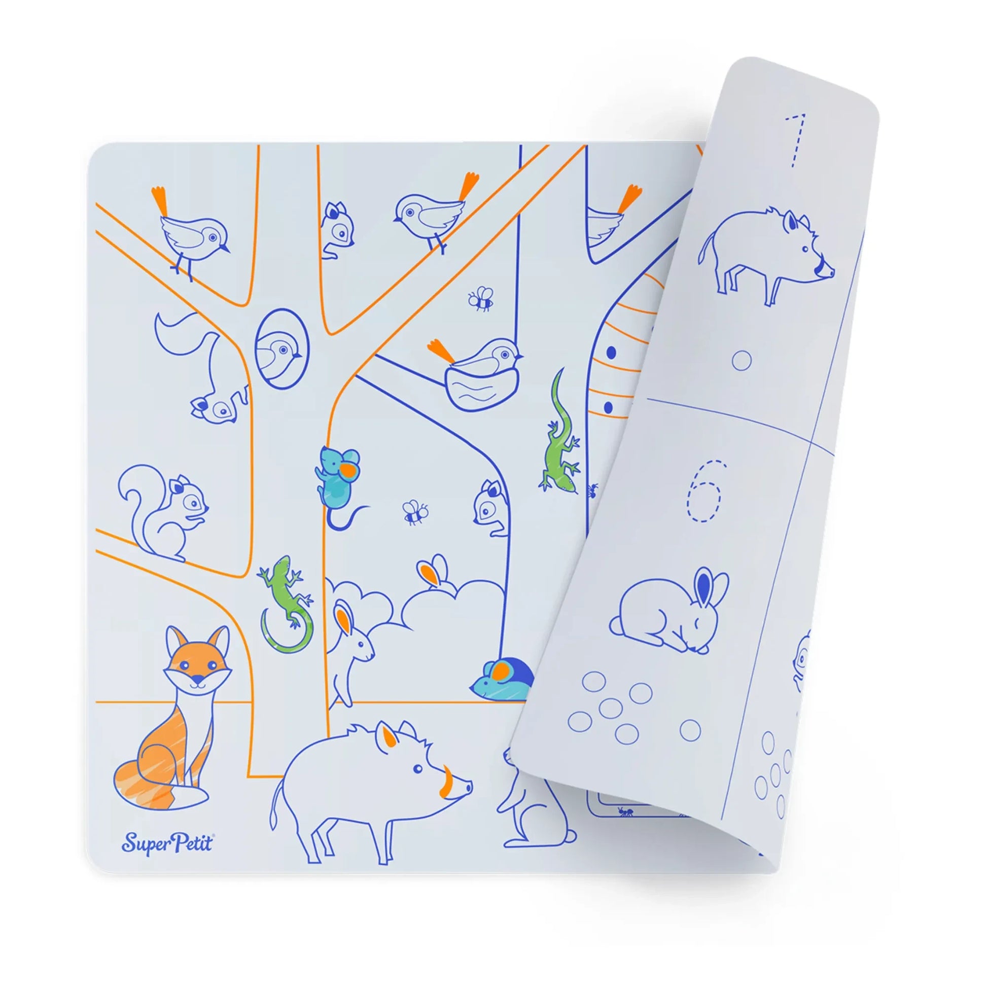 Superpetit - Numbers coloring placemat