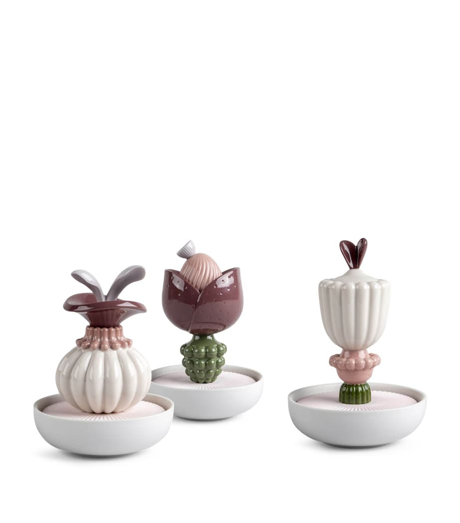 Lladro Porcelain Imaginary Flower III Diffuser