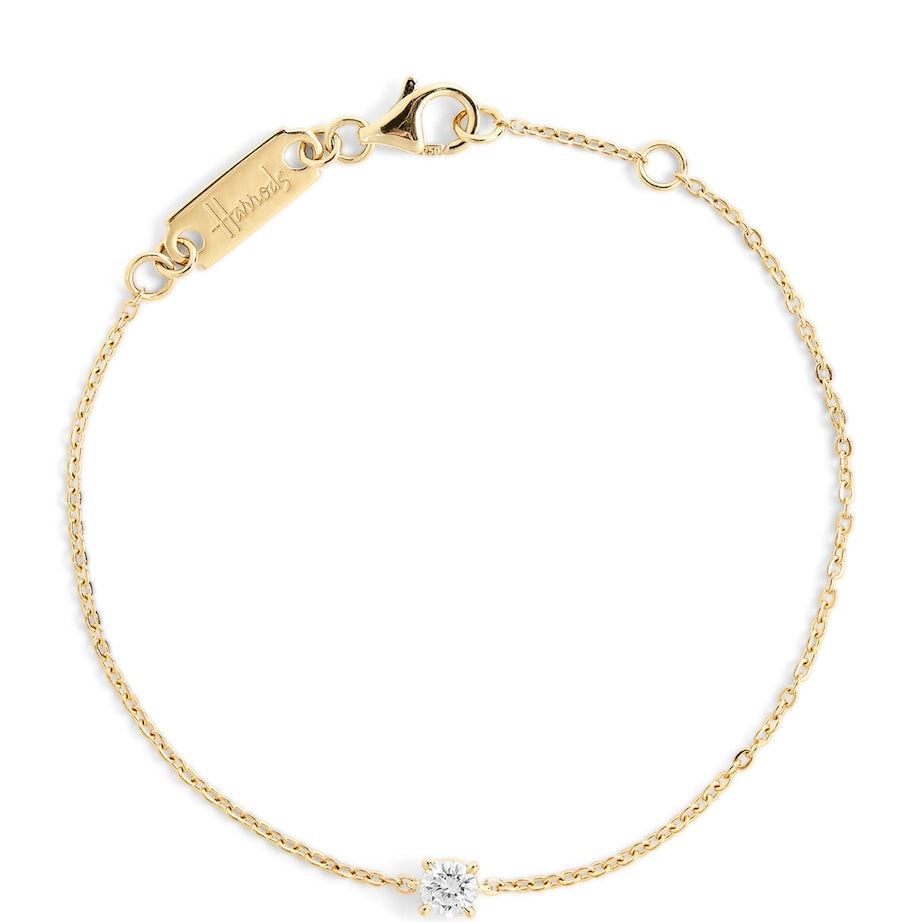 Yellow Gold and Diamond Bracelet (0.25ct)