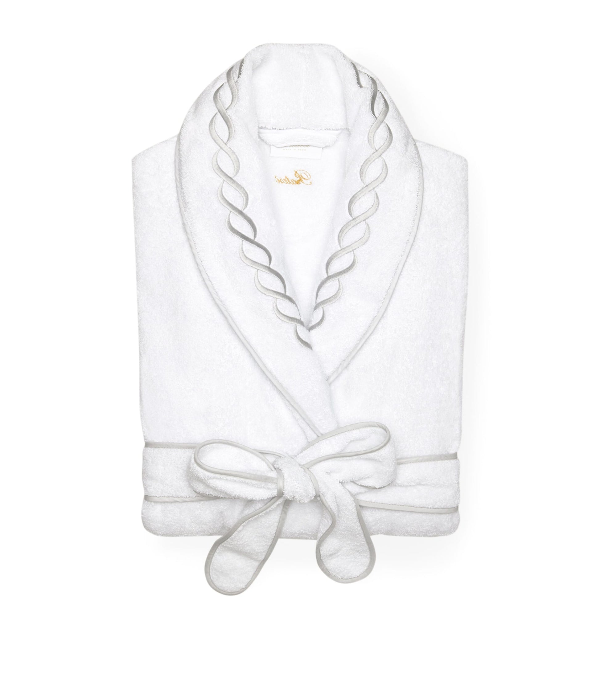Cotton Treccia Bathrobe (Extra Small)