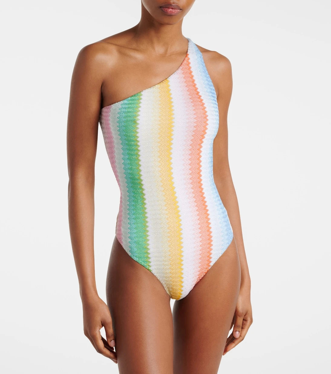Missoni - مايوه لاميه بتصميم متعرج