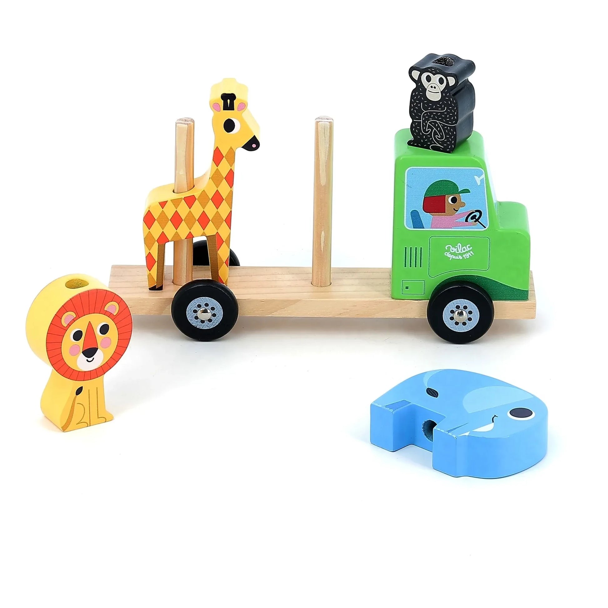 Vilac - Savannah animo stacking game