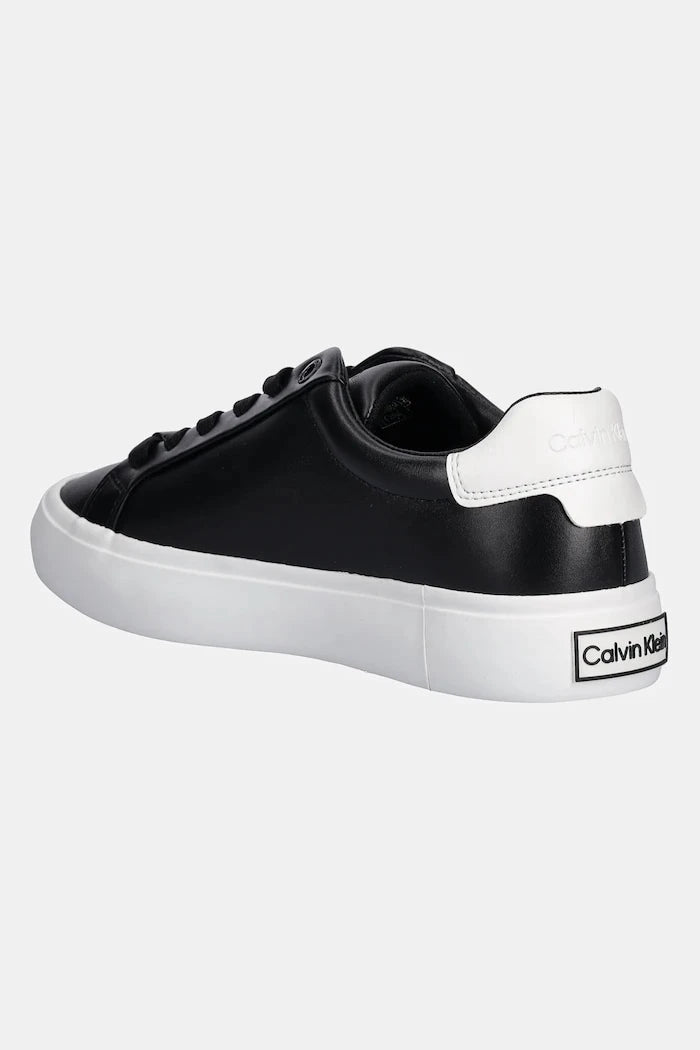 Кожени маратонки Calvin Klein LACE-UP SNEAKER LTH CK