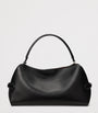 Black Leather Ralph Shoulder Bag