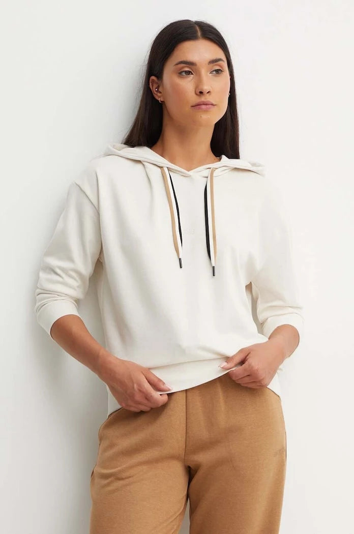 BOSS Kadın Ev Tipi Sweatshirt CP Stripe Hoodie