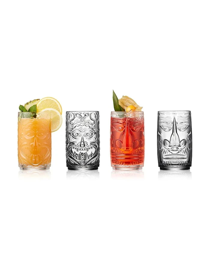 Lyngby Glas Tiki 450 ml Bardak Seti (4 Parça)