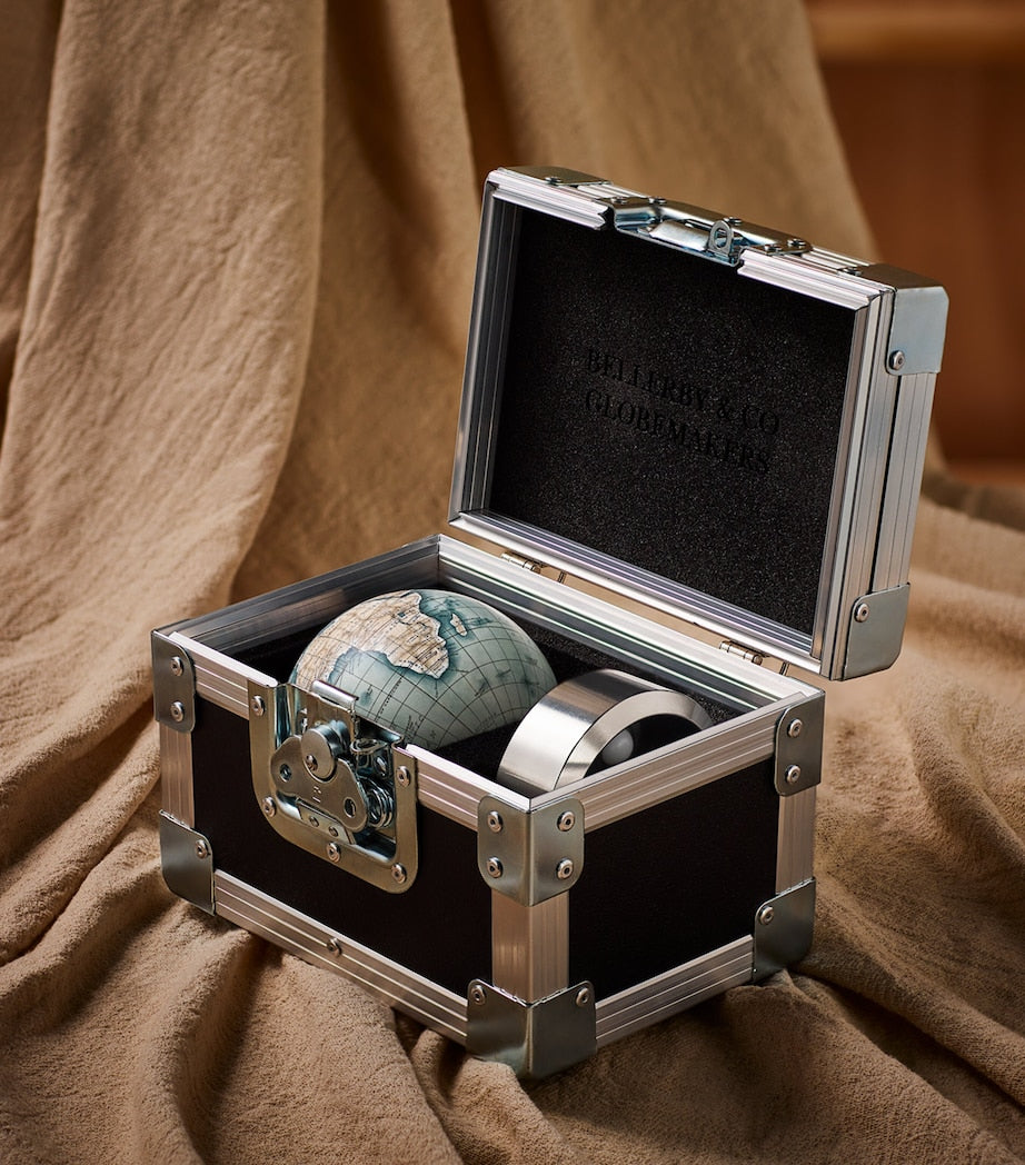 Titanium Prussian Blue Pocket Globe (12cm)