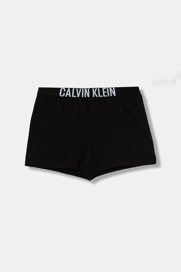 Calvin Klein Underwear çocuklar için iki parçalı pamuk ve elastan pijama