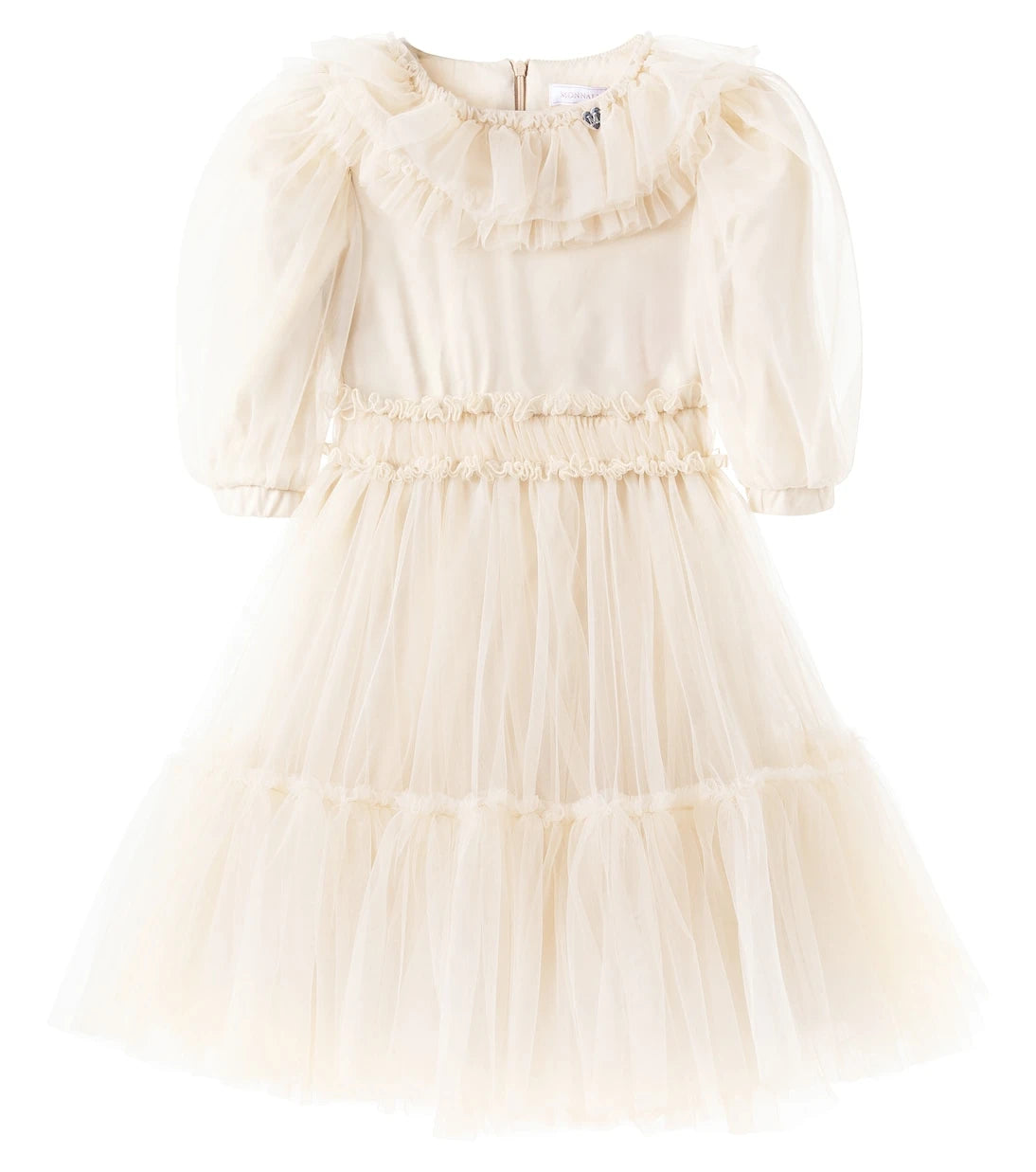 Monnalisa - Ruffled tulle dress