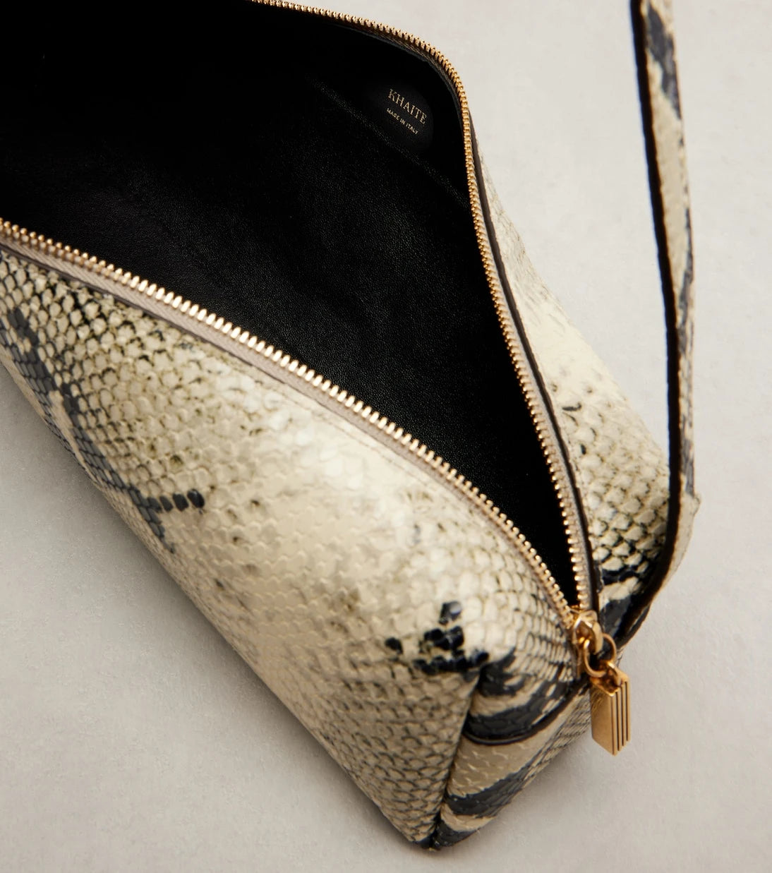 Khaite - Kye Micro snake-effect leather shoulder bag