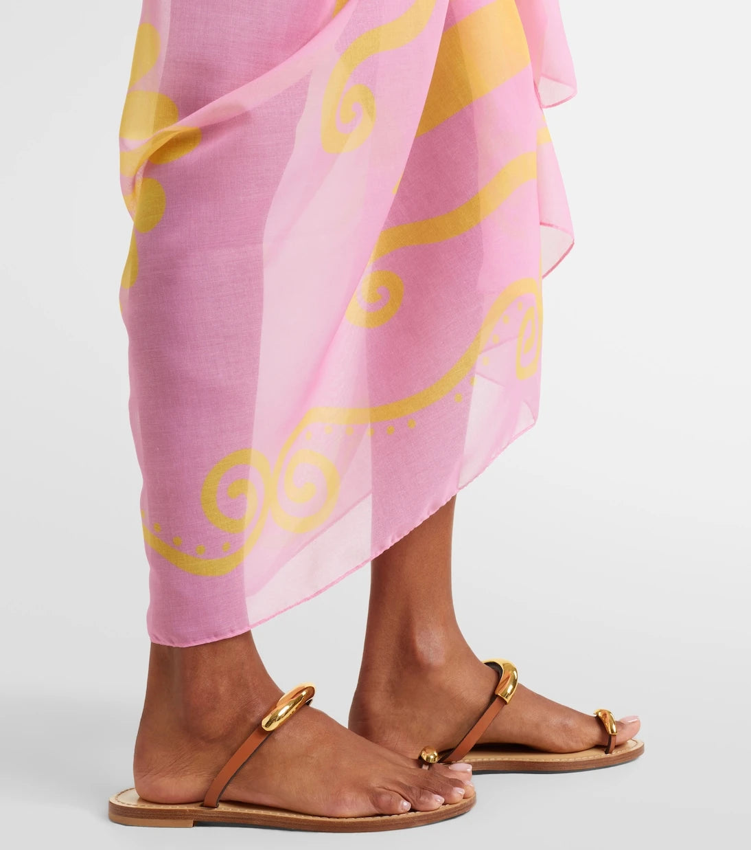 Cala de la Cruz - Luana printed beach cover-up
