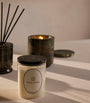 Marble Vessel and Leather & Oud Candle (250g)