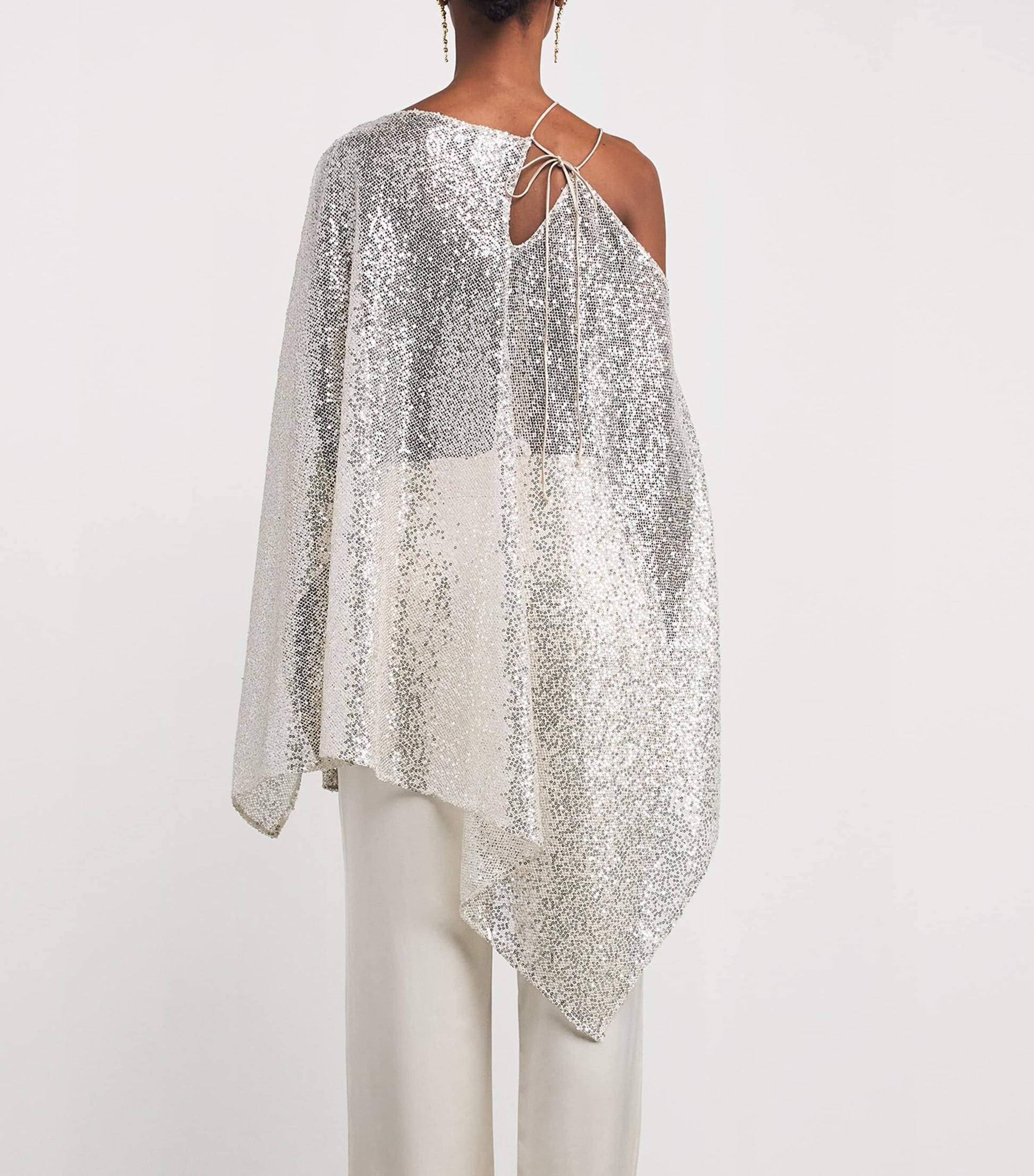 Semi-Sheer Sza Sza Disco Mini Dress