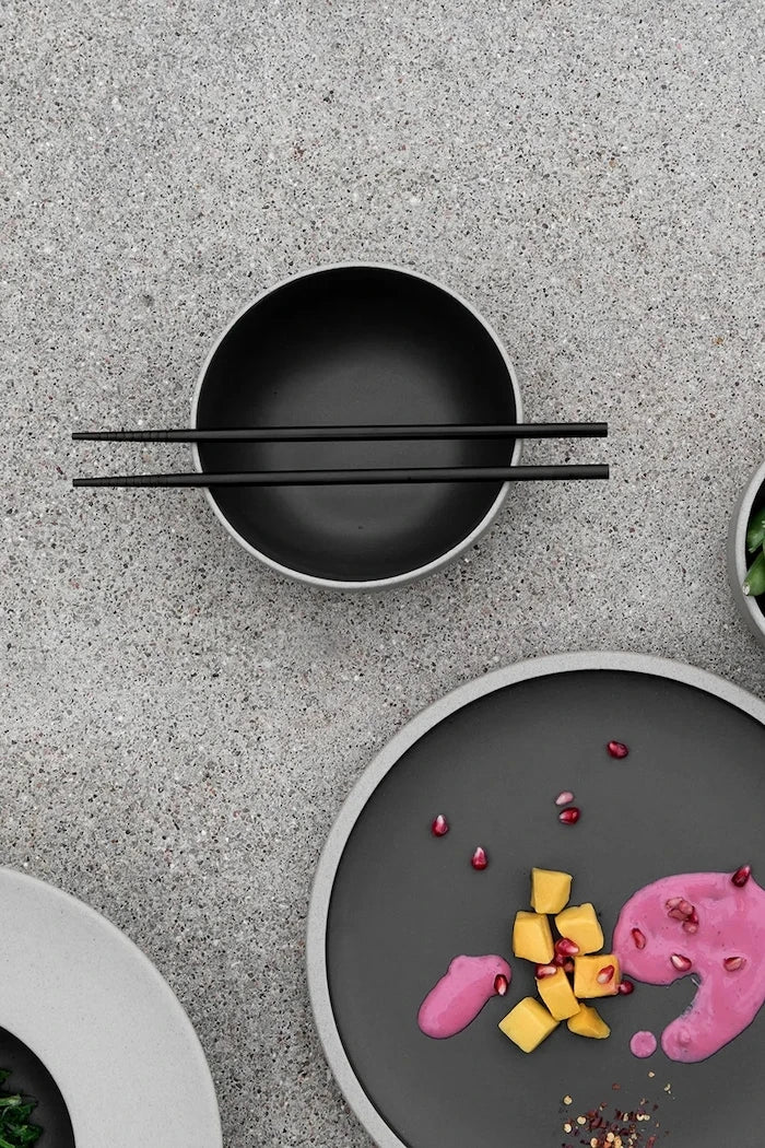 Byon bambu yemek çubukları 23 x 1,5 x 0,5 cm