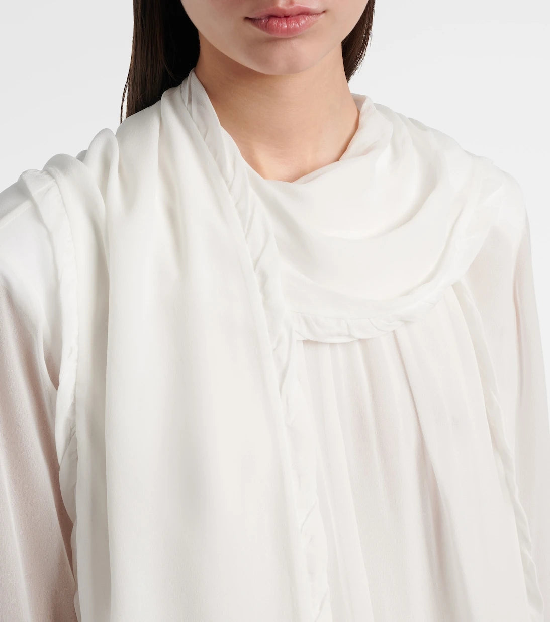 Dorothee Schumacher - Sheer Twist georgette blouse