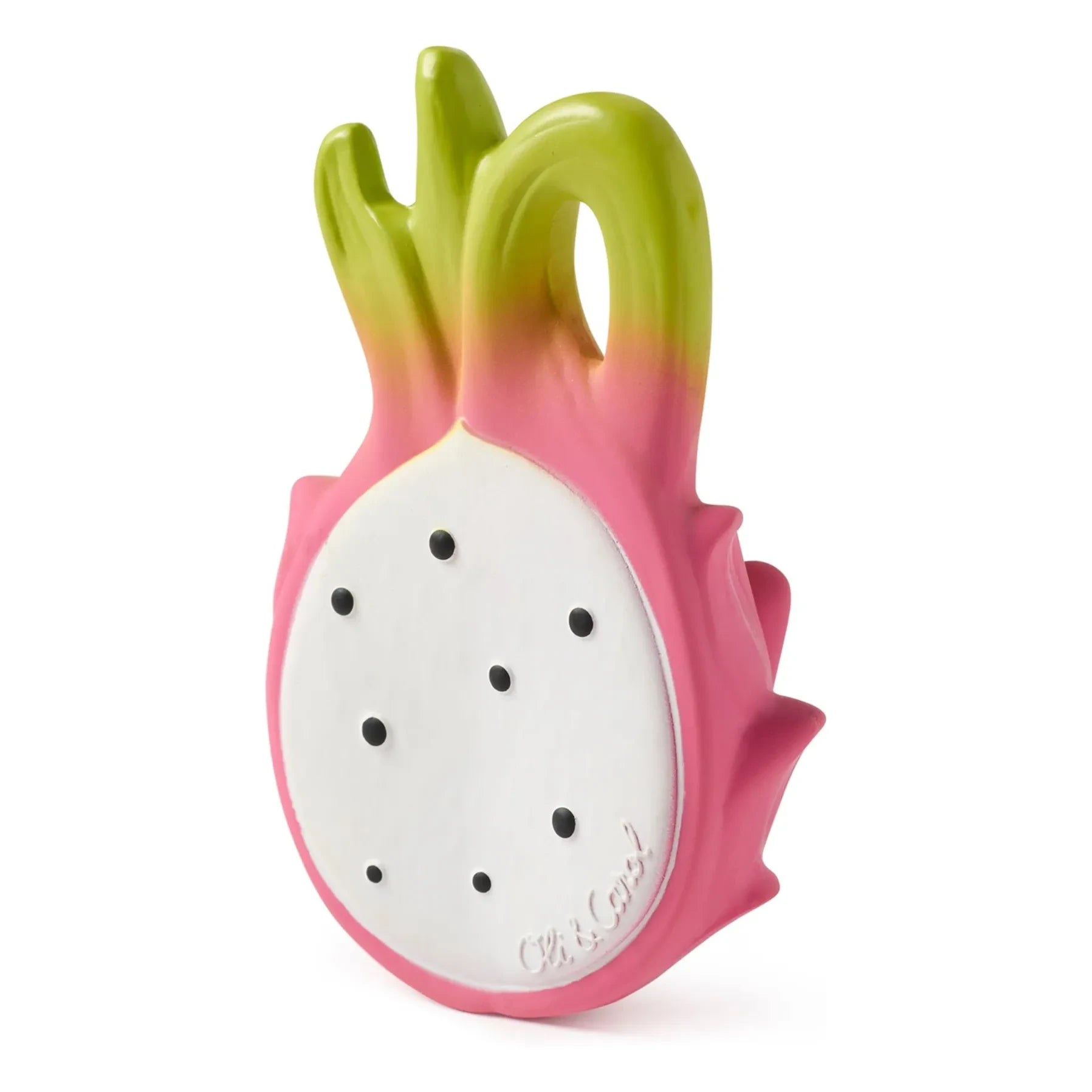 Oli & Carol - Fuscia the dragon fruit teething ring