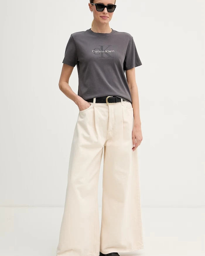 Calvin Klein Jeans pamuklu kadın tişört