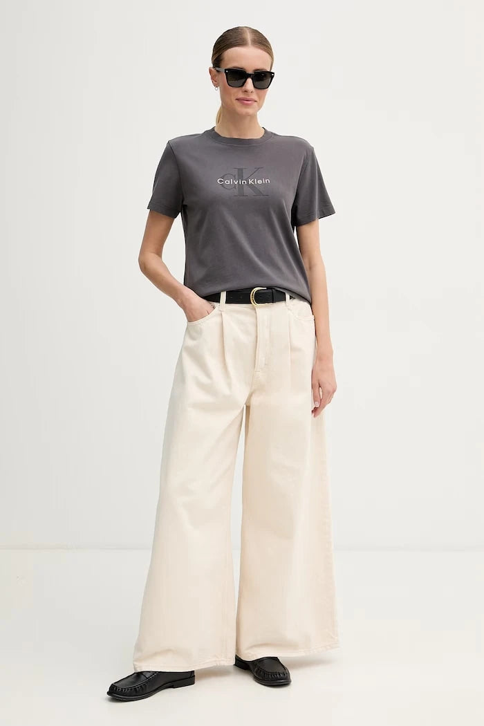 Calvin Klein Jeans pamuklu kadın tişört