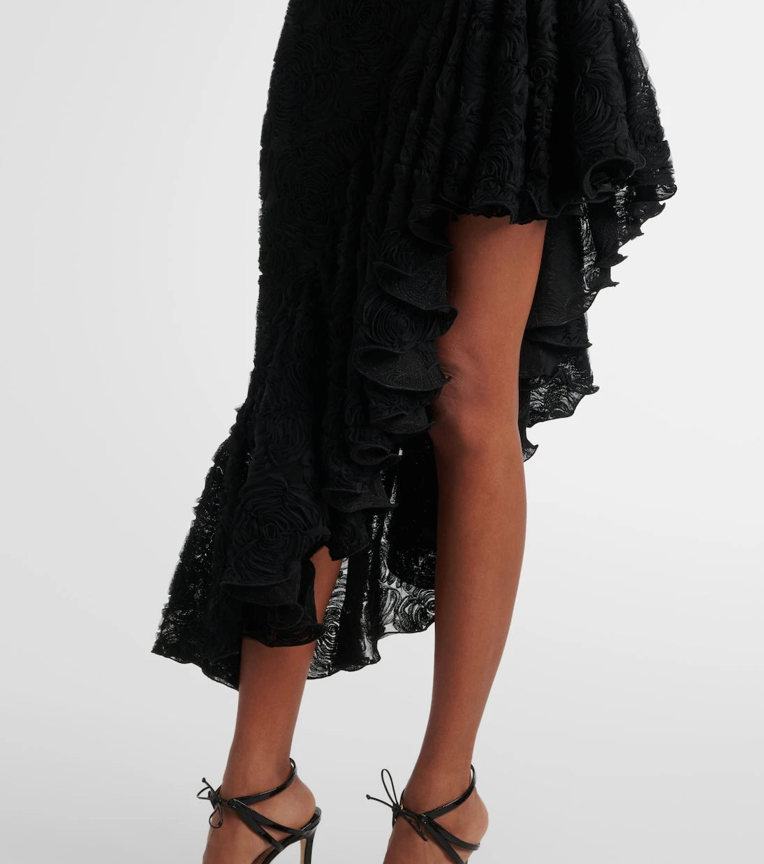 Rotate - Floral ruffled midi dress