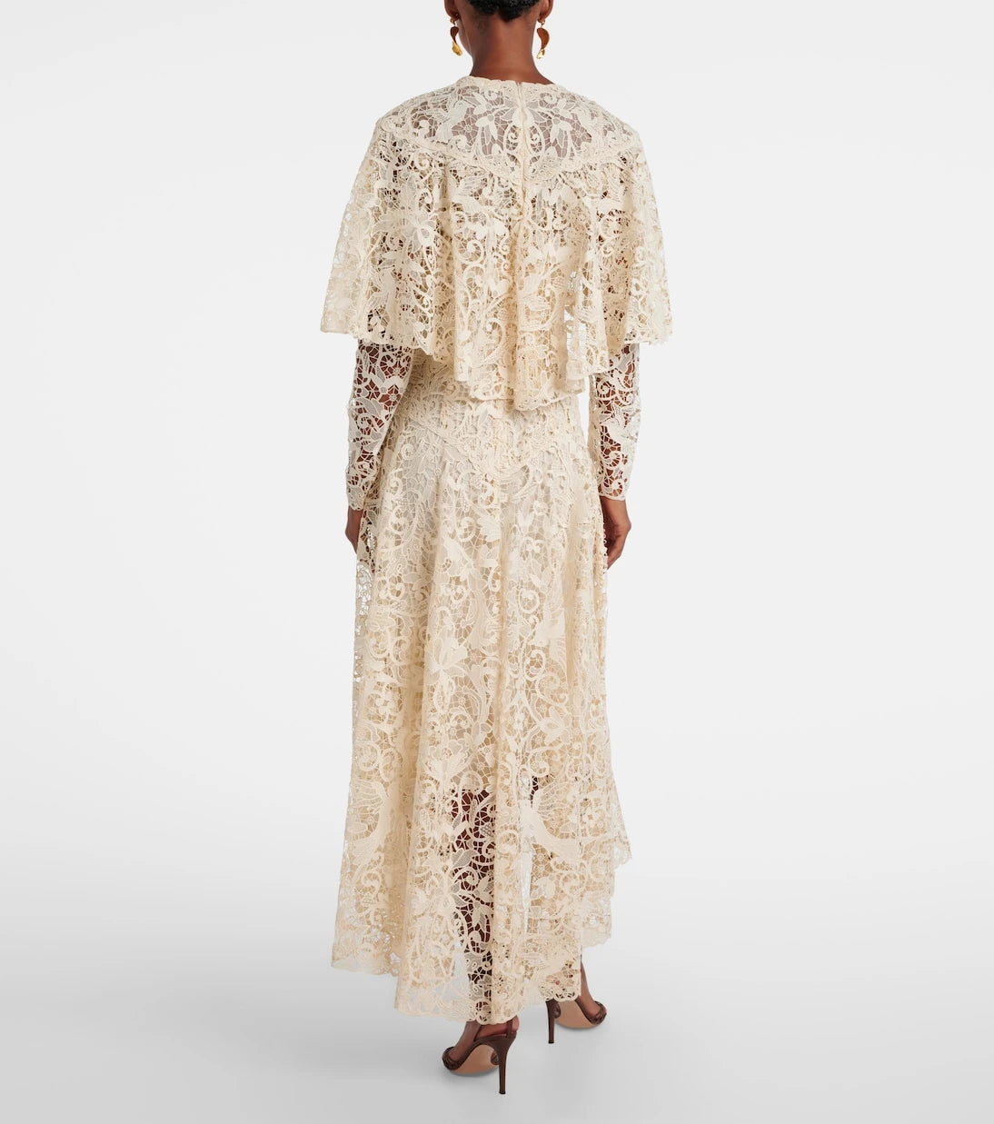 Zimmermann - Memento lace midi dress