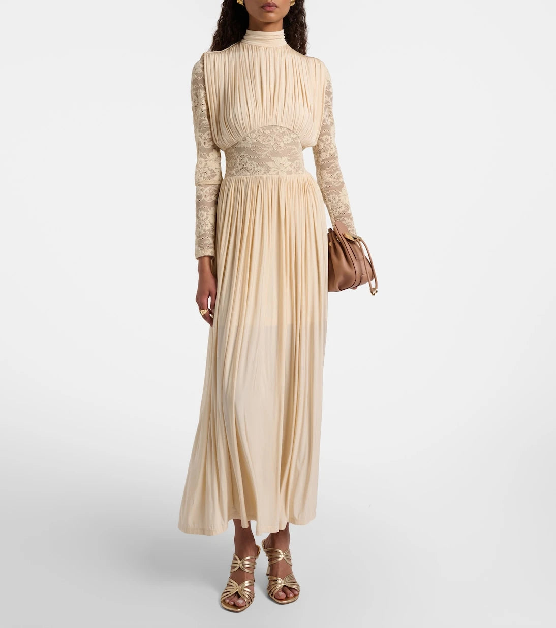 Zimmermann - Rebellion draped lace gown