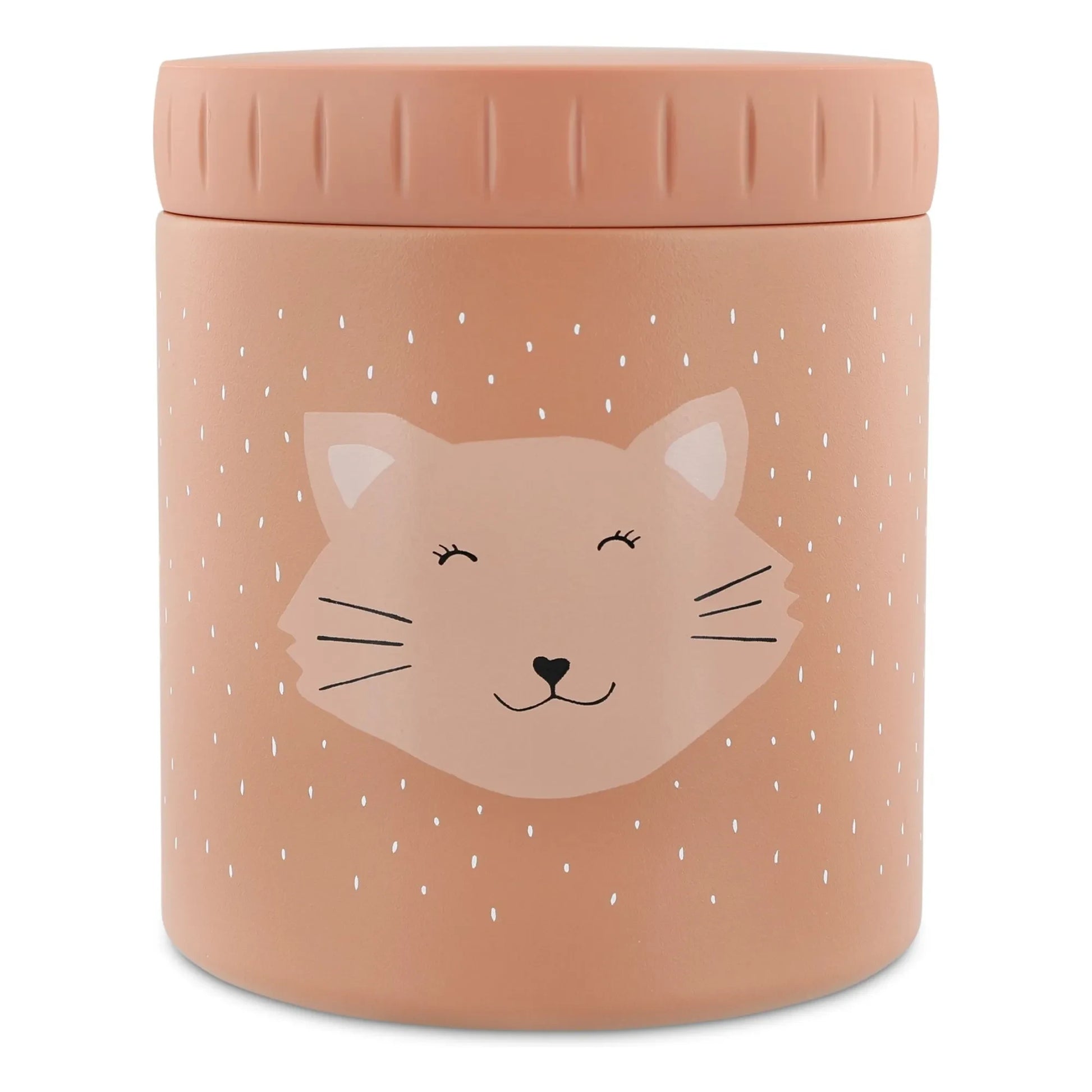 Trixie - Isothermal snack tin 500 ml Mrs Cat | Pink
