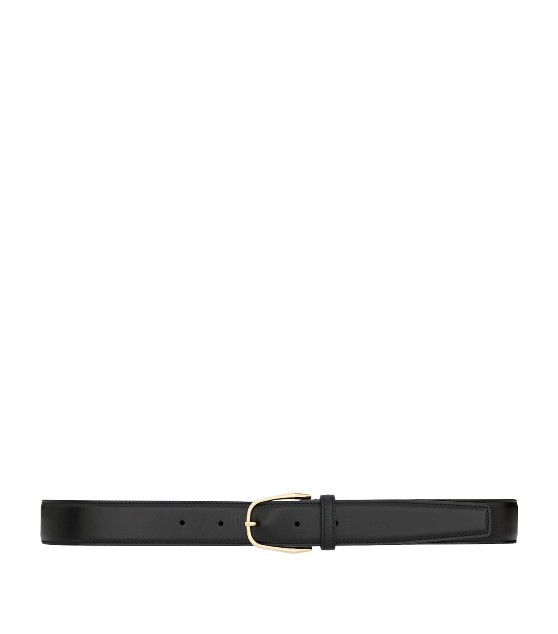 Black Leather Belt