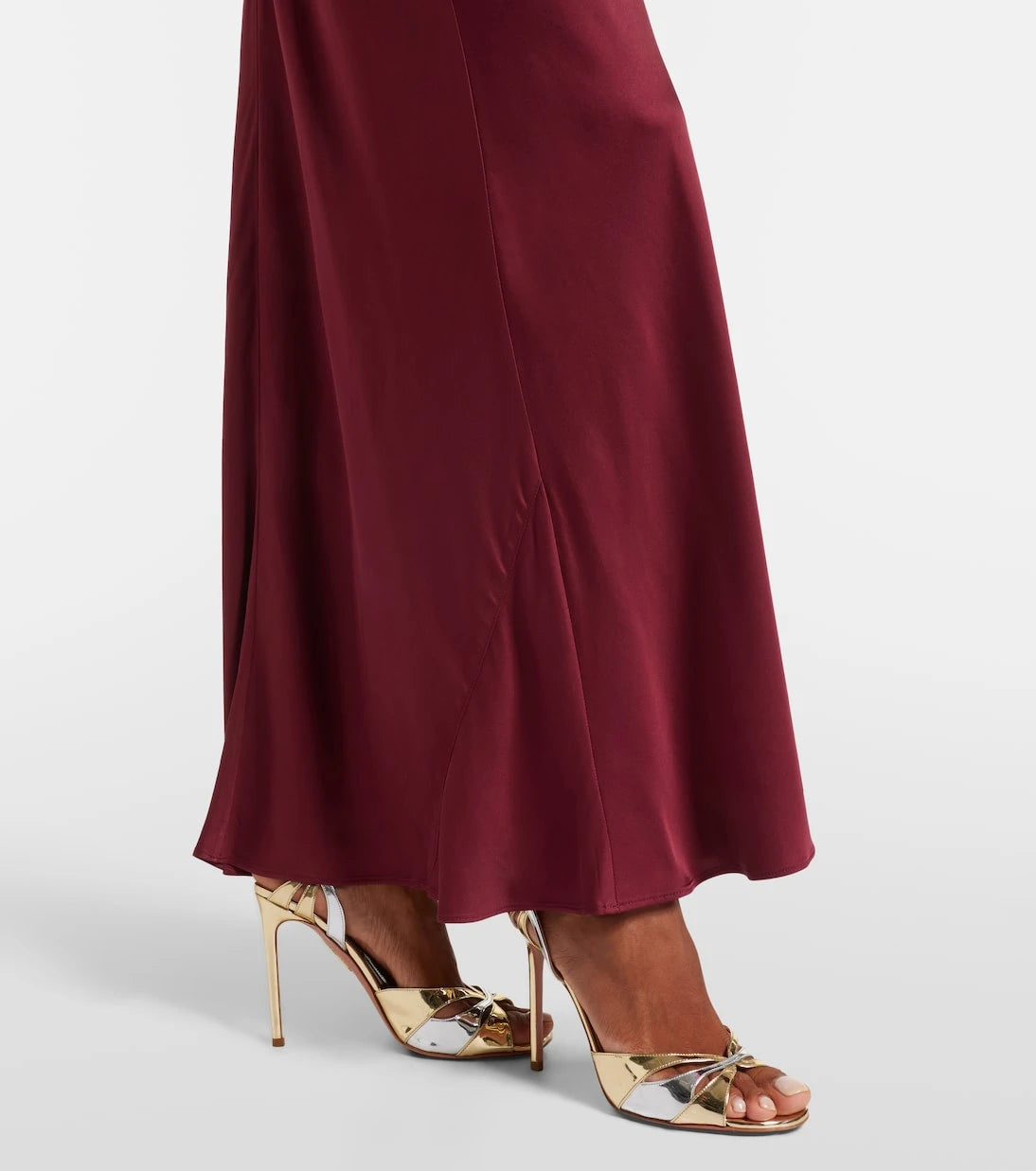 Rotate - Signe satin gown