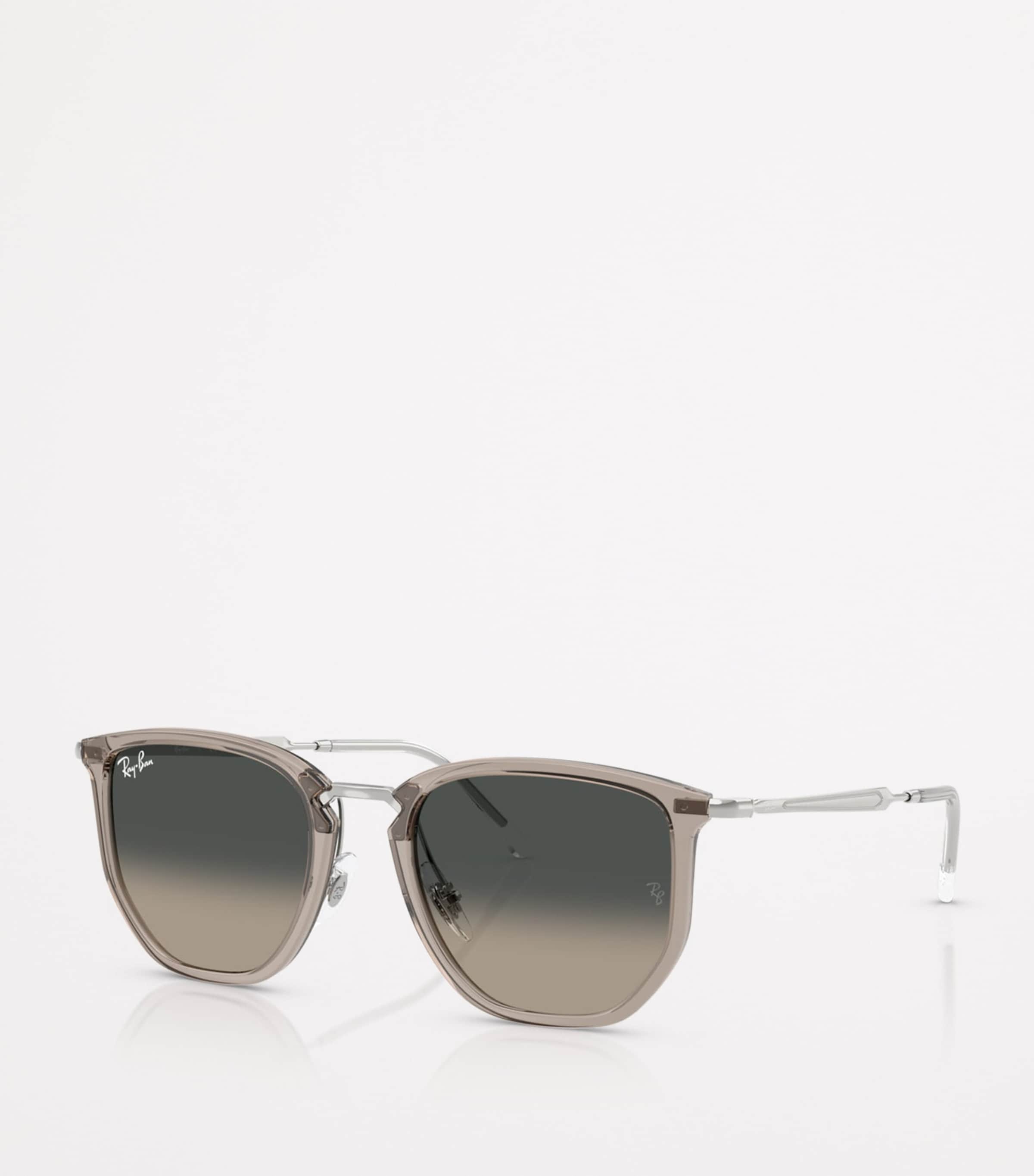 Ray-Ban Grey RB4451 Irregular Sunglasses