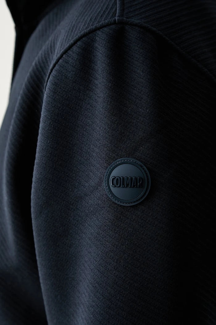 Colmar viskonlu fermuarlı erkek sweatshirt