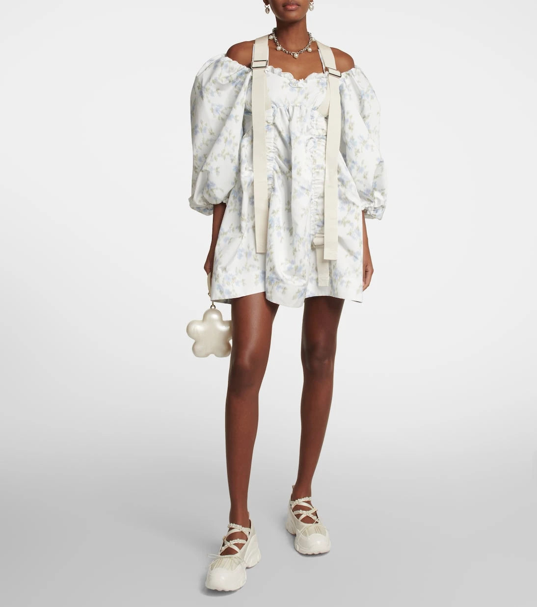 Simone Rocha - Puff-sleeve minidress