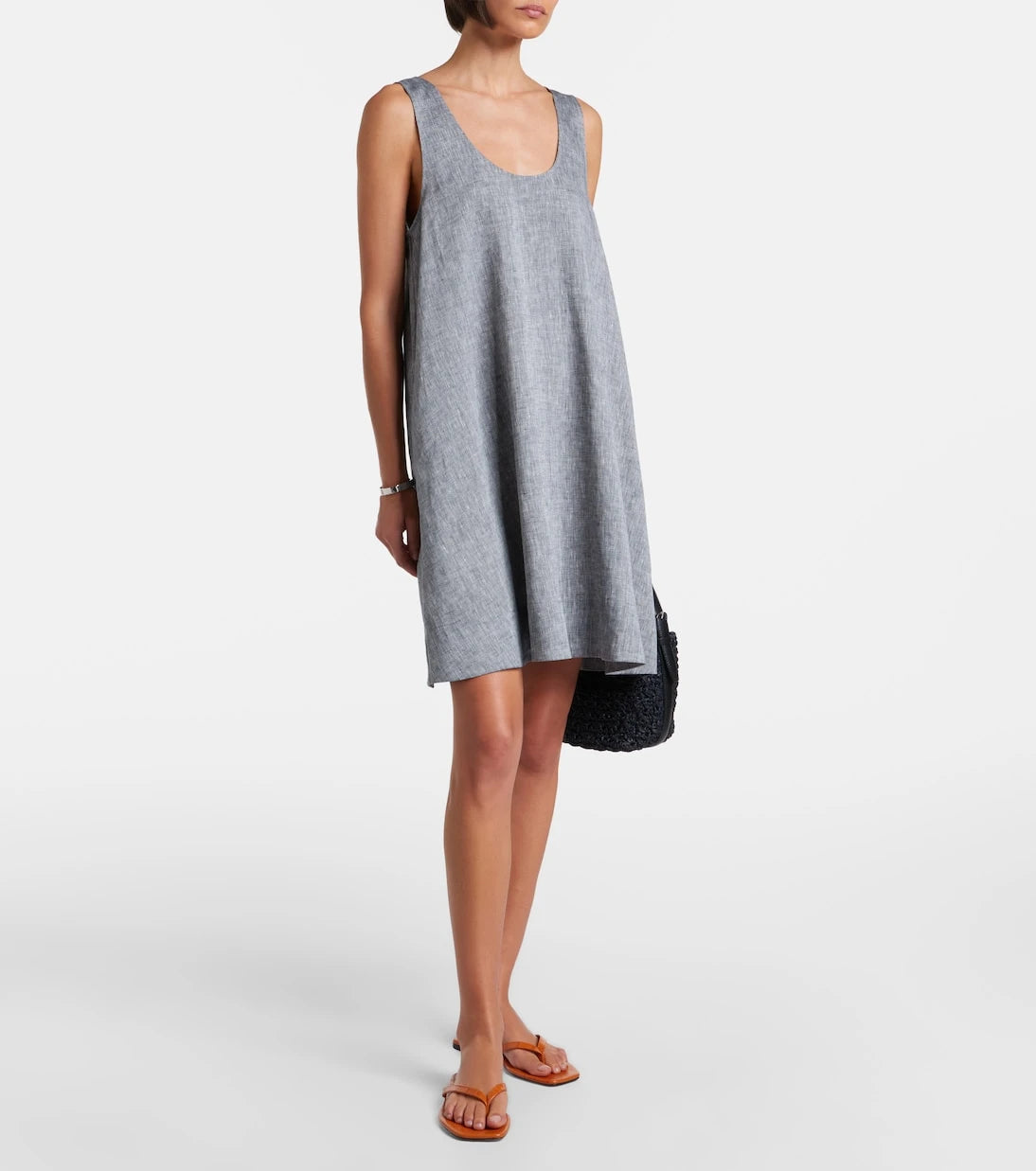 Asceno - Sicily linen minidress