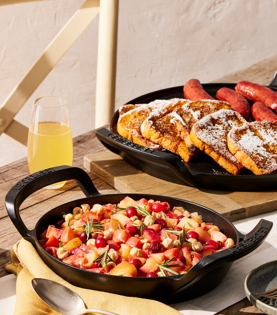 Cast Iron Outdoor Collection Round Skillet (25cm)