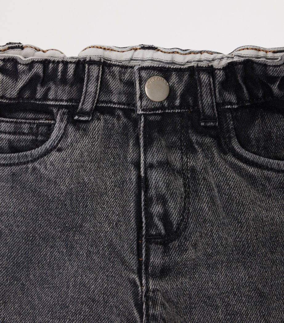 Bonpoint Elasticated-Waist Denim Shorts (6-36 Months)