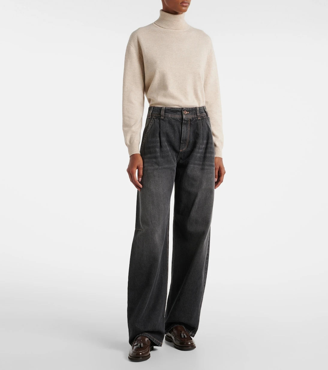 Brunello Cucinelli - Wide-leg jeans