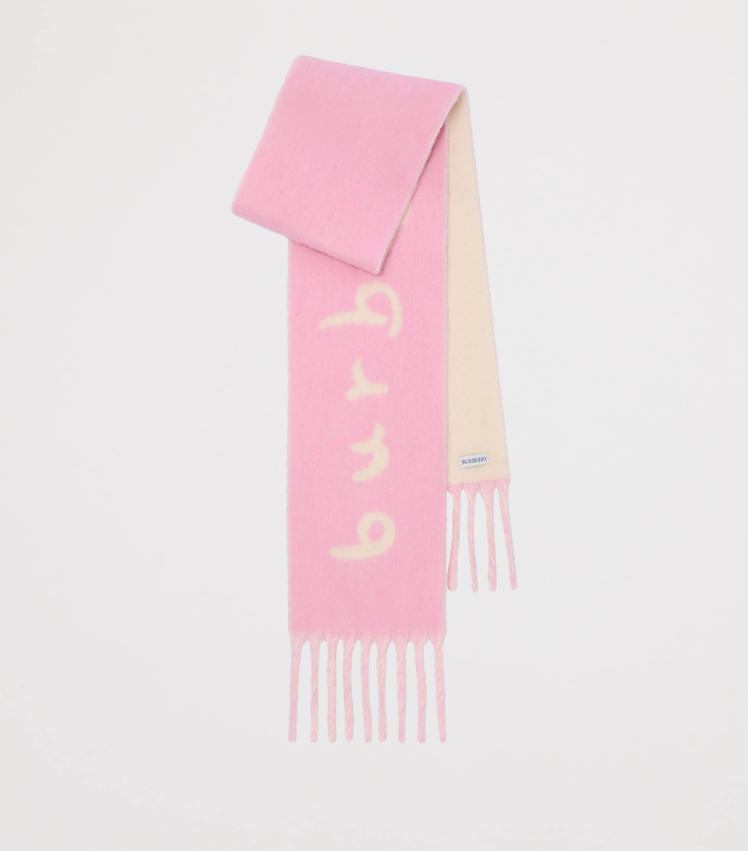 Alpaca Wool-Blend Reversible Scarf