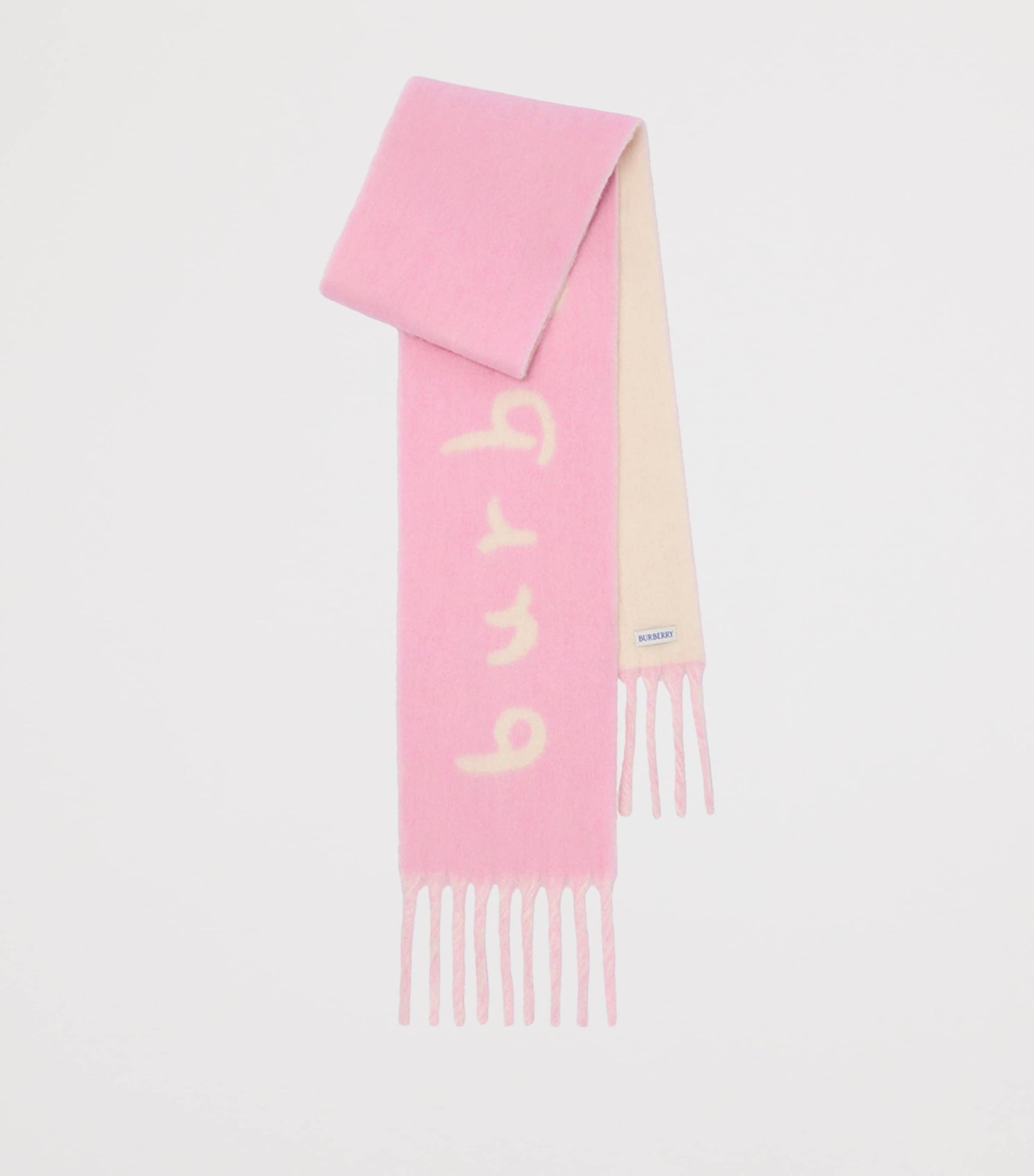 Alpaca Wool-Blend Reversible Scarf