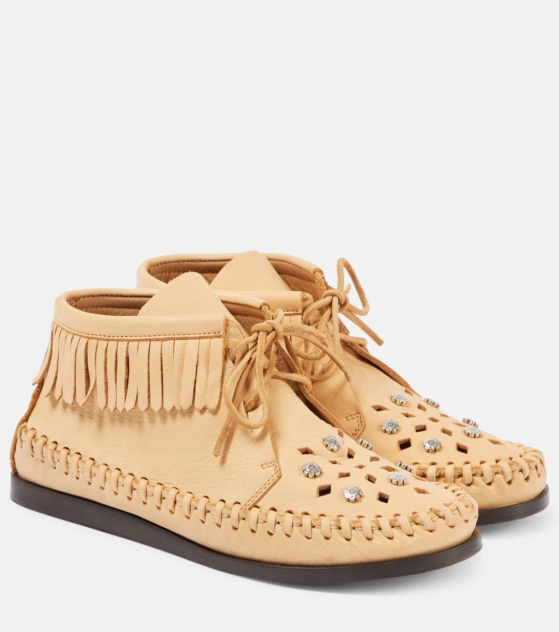 Isabel Marant - Felsa leather moccasins