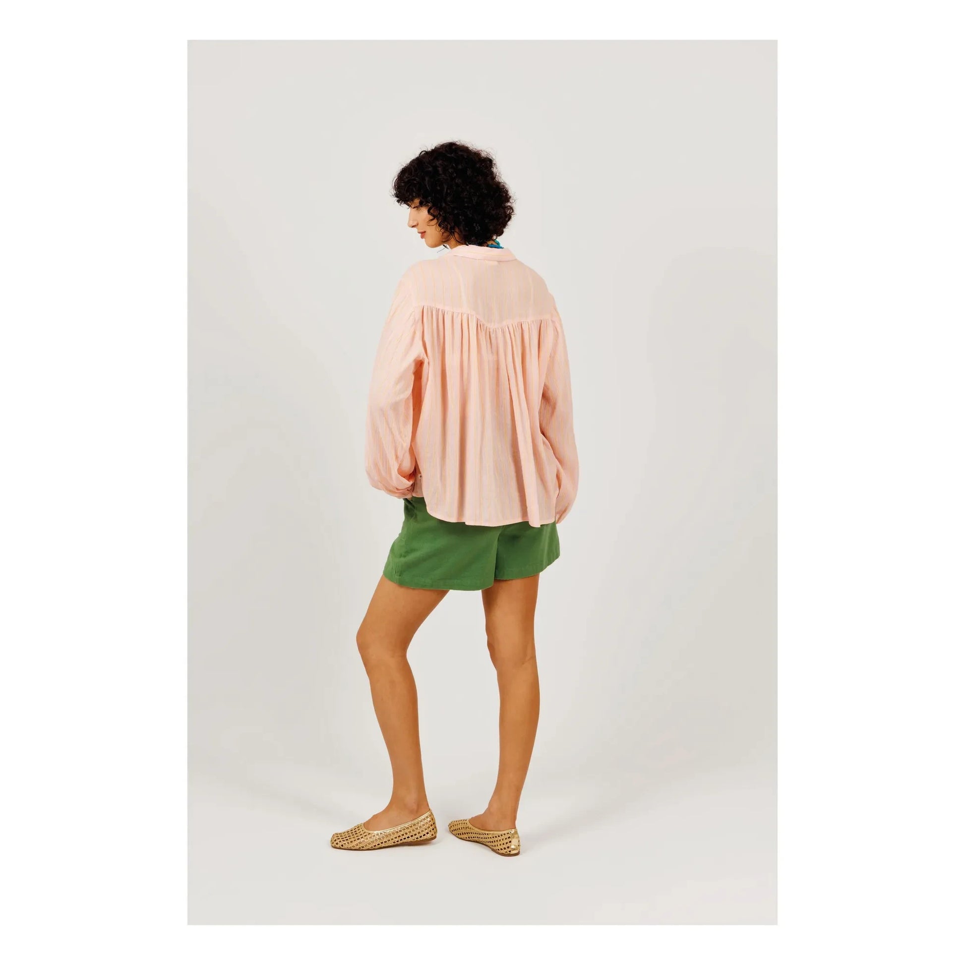 a.p - Cotton shorts | Khaki