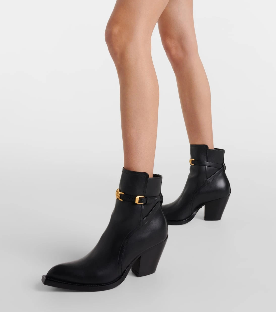 Versace - Medusa '95 leather ankle boots