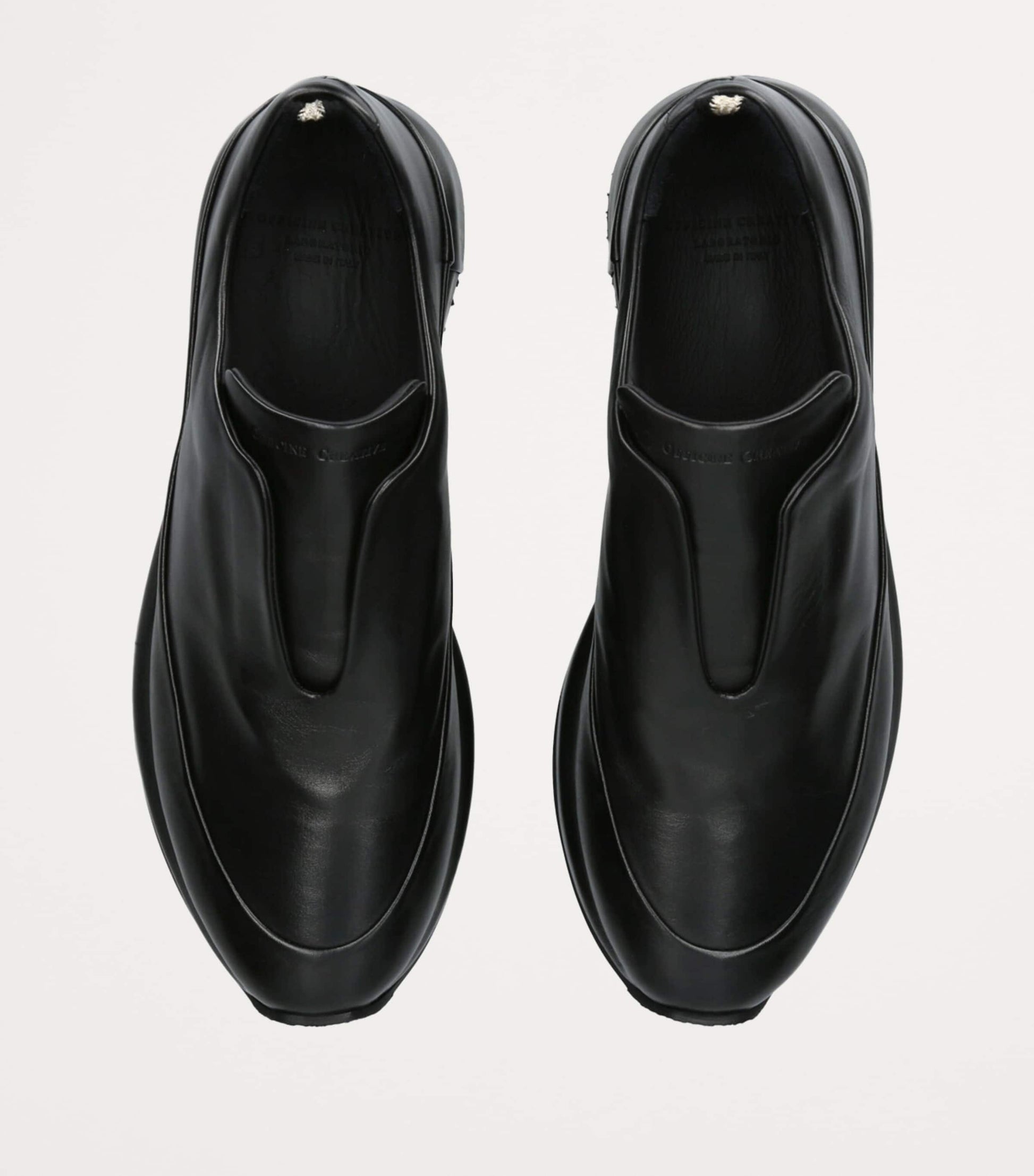 Officine Creative Leather Race Slip-On Sneakers