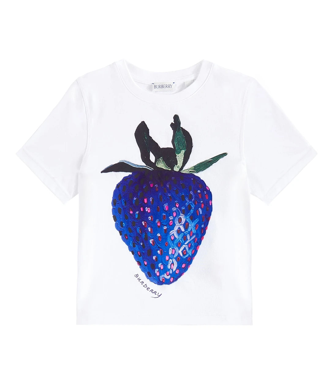 Burberry Kids - Cedar Strawberry cotton T-shirt