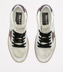 Golden Goose White Suede Ballstar Sneakers