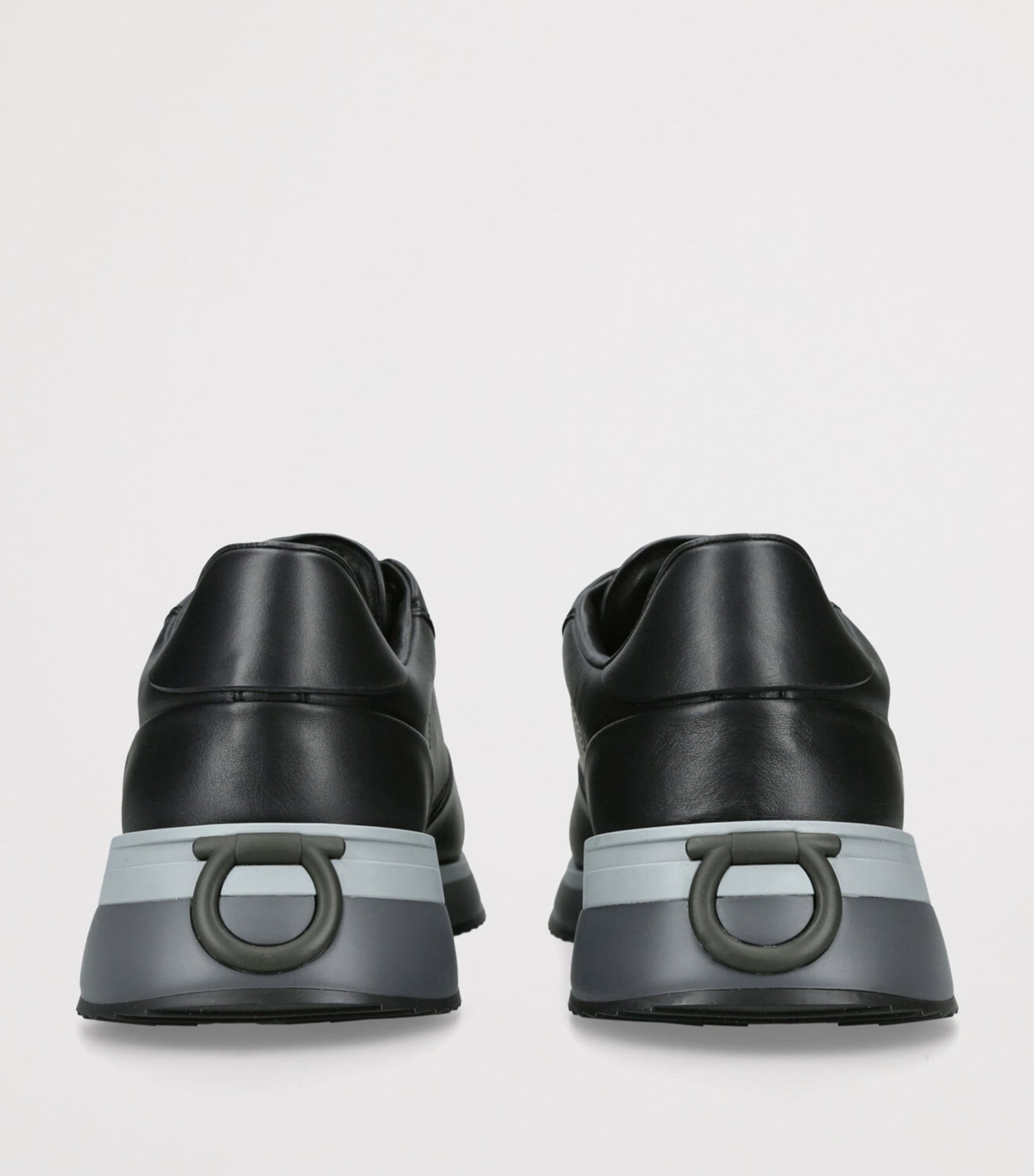 Salvatore Ferragamo Leather Low-Top Sneakers