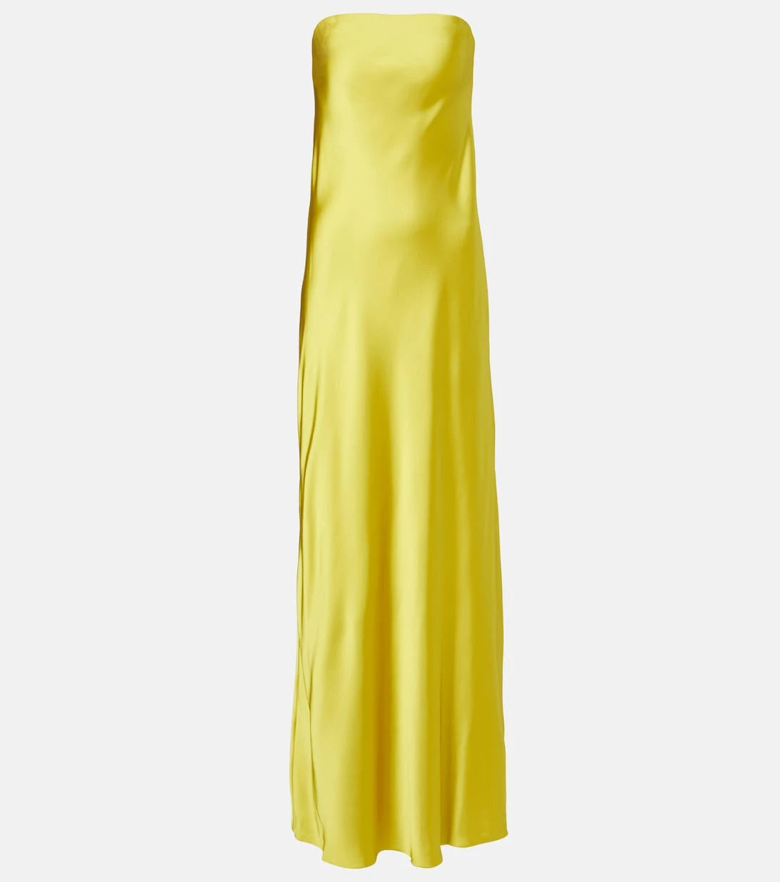 Norma Kamali - Bias off-shoulder satin gown