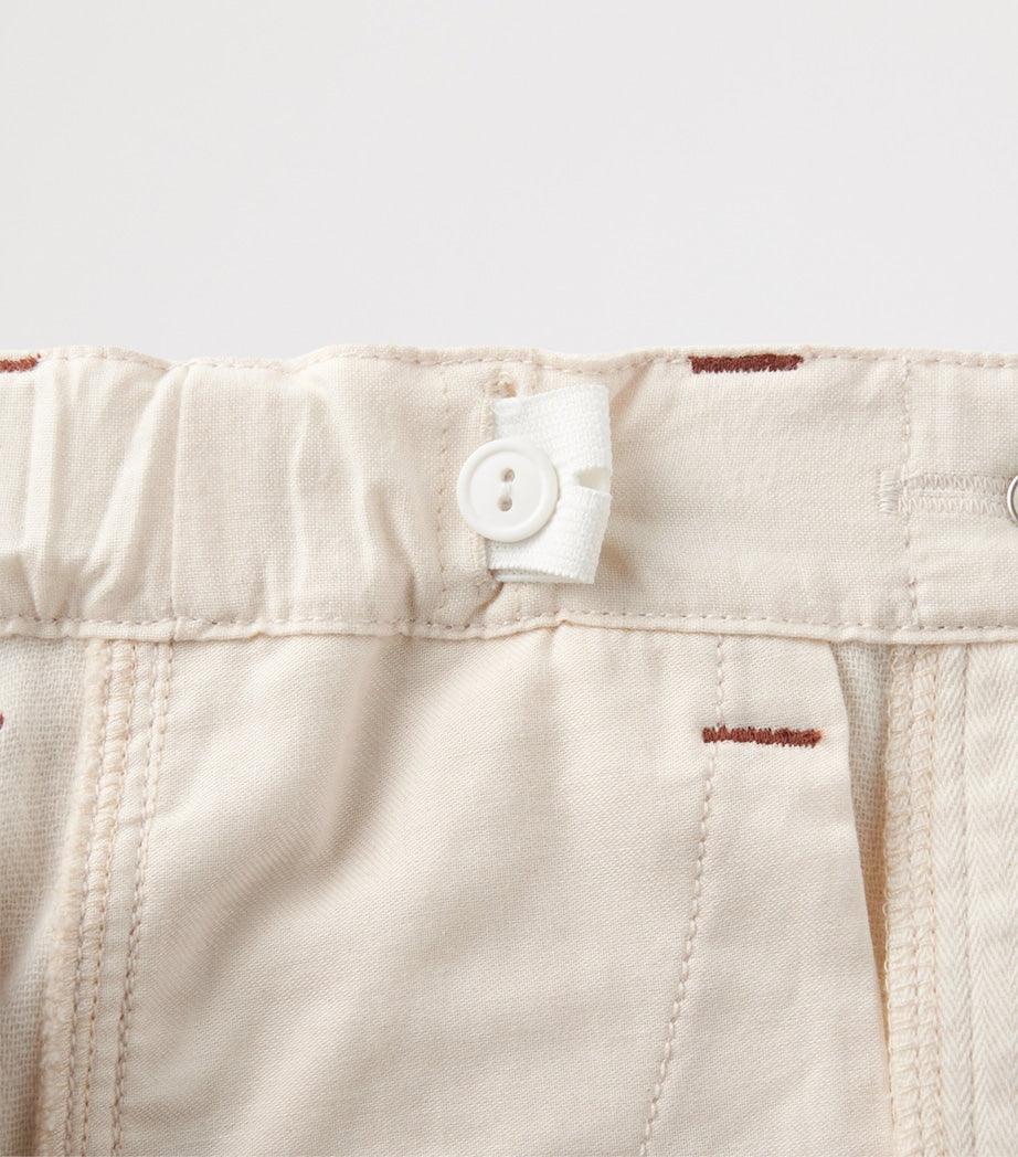 Cotton Embroidered Trousers (3-5 Years)